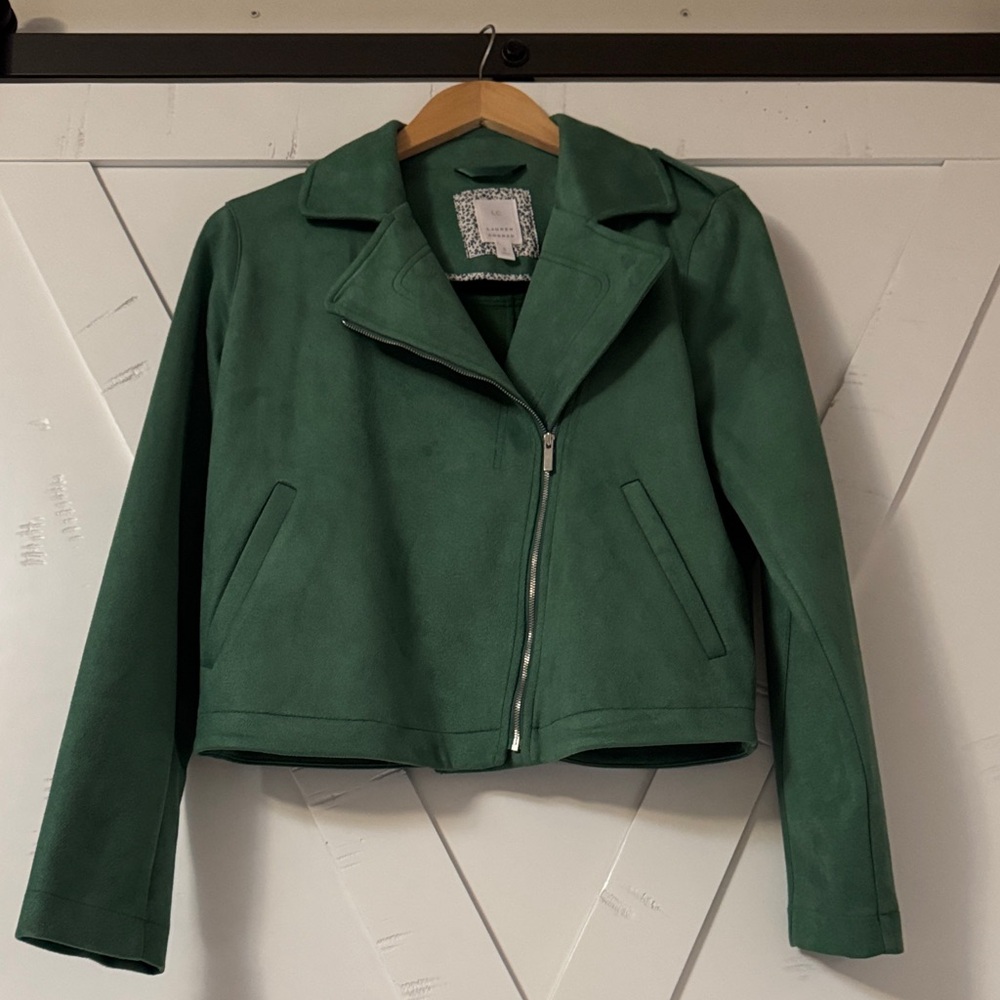 LC Lauren Conrad Forest Green Jacket